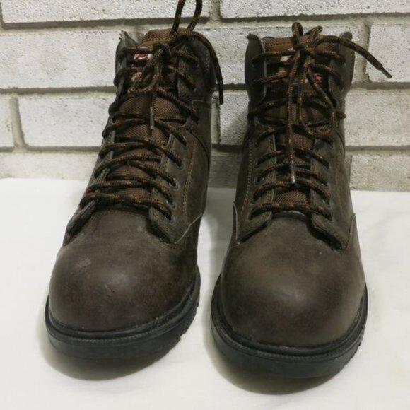 Brahma Boots Oil Tanned Leather Steel toe Boots Work Industrial Boot Shoes 12 M